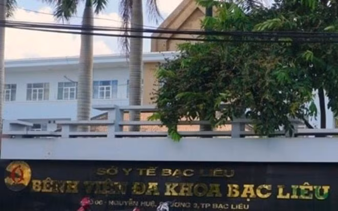 Bệnh viện Đa khoa tỉnh Bạc Liêu, nơi xảy ra vụ việc. (Ảnh: Báo Nhân Dân)