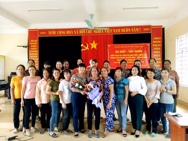 Hội LHPN xã Sơn Dương (TP Hạ Long) ra mắt mô hình 