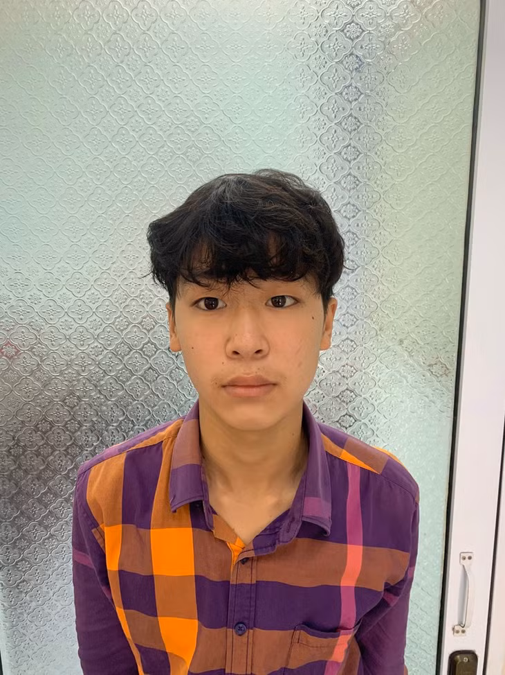  Vũ Văn Vương tại Cơ quan Công an.