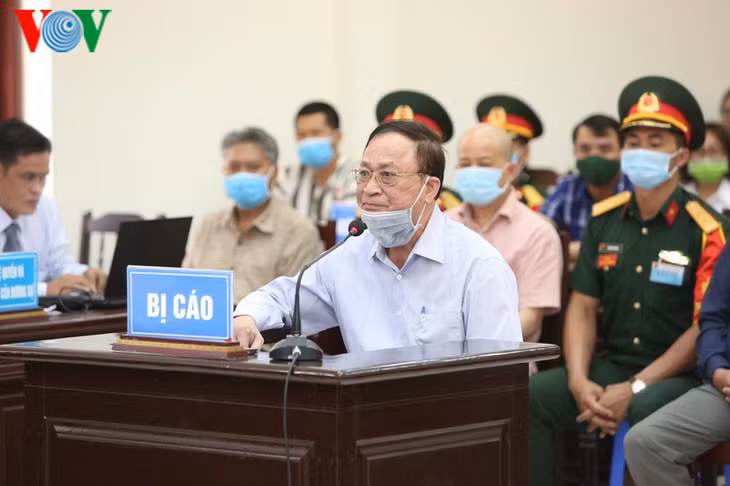 Bị cáo Nguyễn Văn Hiến tại phiên xét xử.