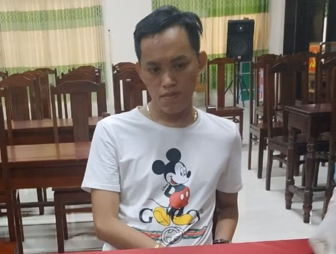 Lê Phước Đình Nghĩa, đối tượng trong đường dây ma túy liên tỉnh ở miền Trung bị bắt giữ.