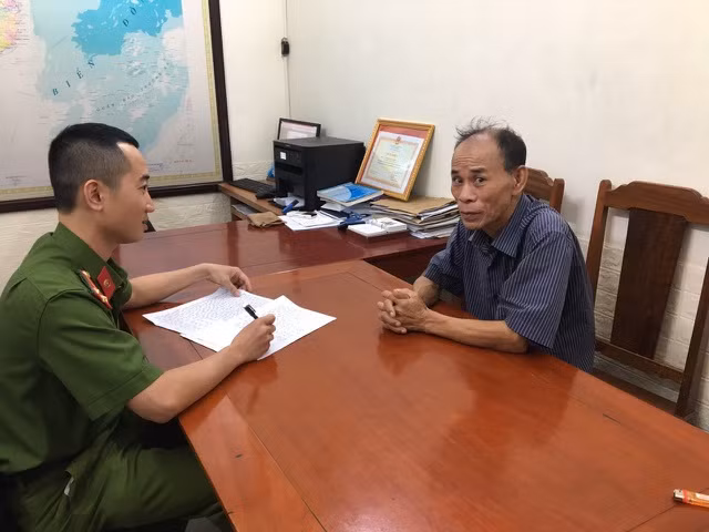 Đối tượng Tần bị bắt sau 6 năm lẩn trốn.