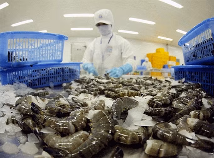 Xuất khẩu tôm 4 tháng năm 2020 tăng 2,9%