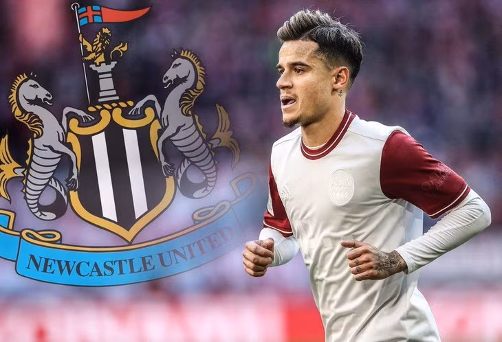 Newcastle quyết tâm mua Coutinho