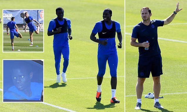 Kante có mặt trong buổi tập hôm thứ 3 vừa qua ở trung tâm huấn luyện Chelsea