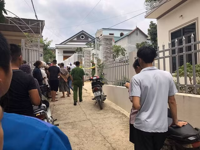 Hiện trường vụ việc.