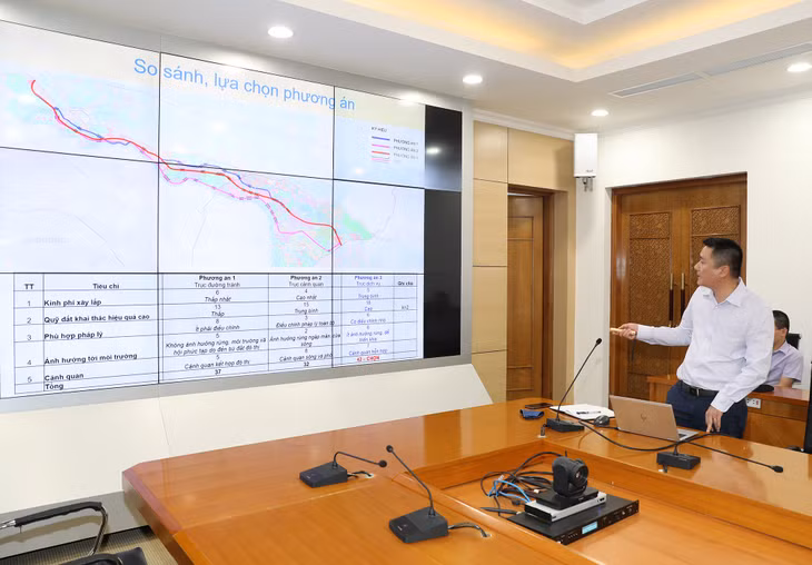 Đơn vị tư vấn báo cáo các phương án đề xuất đầu tư đường ven sông