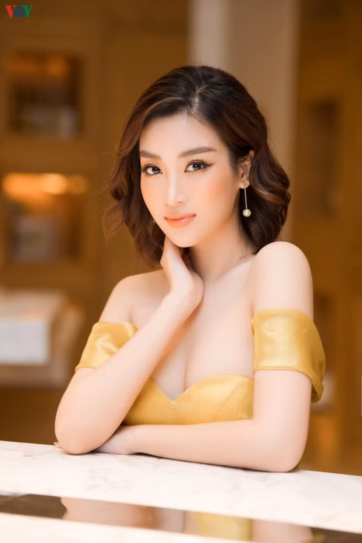 Hoa hậu Đỗ Mỹ Linh.