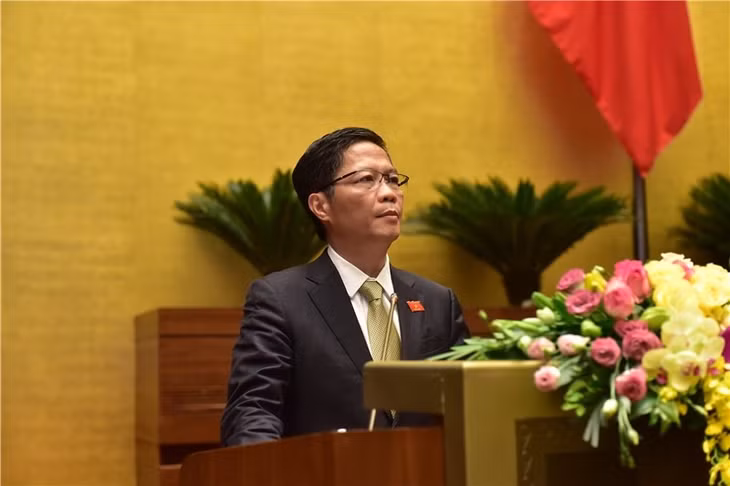 Bộ trưởng Trần Tuấn Anh. Ảnh: MOIT