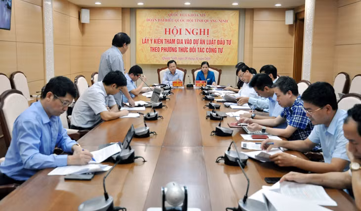 Đoàn ĐBQH tỉnh và UBND tỉnh tổ chức lấy ý kiến tham gia vào Dự á n Luật Đầu tư theo phương thức đối tác công – tư, tháng 10/2019