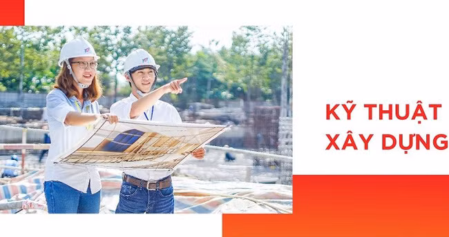 Sinh viên ngành Kỹ thuật xây dựng. Ảnh minh họa.