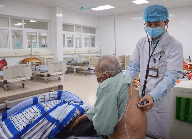 Điều trị cho bệnh nhân phổi tắc nghẽn mãn tính.