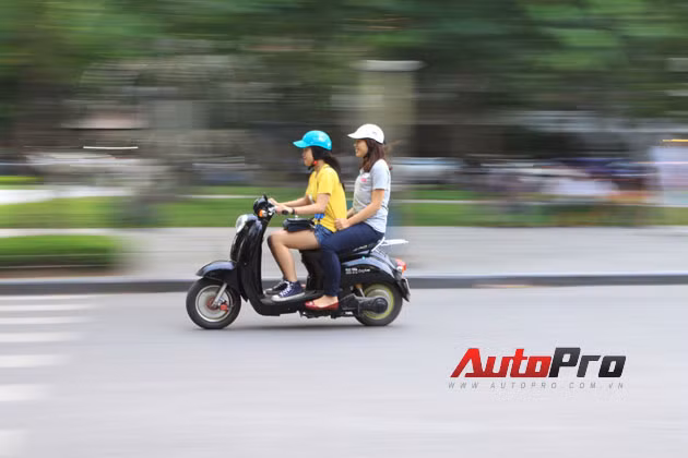 Xe có tốc độ lên tới 46km/h