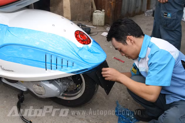 Quy trình lắp đặt hết sức cẩn thận.