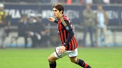Kaka ghi bàn nhưng không thể giúp Milan chiến thắng