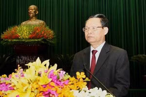 Tổng Thanh tra Chính phủ Huỳnh Phong Tranh. (Ảnh: Phương Hoa/TTXVN)