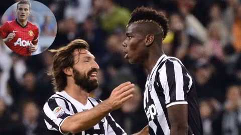 Một mặt thưởng Pogba và Pirlo hợp đồng mới, mặt khác Juventus còn chèo kéo Vidic (ảnh nhỏ)
