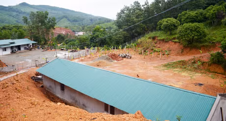 Trang trại của ông Bình lúc mới xây dựng.