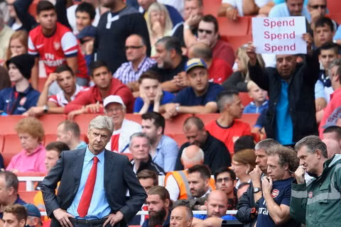 Ông Wenger từng bị chỉ trích nhiều ở đầu mùa - Ảnh: Getty