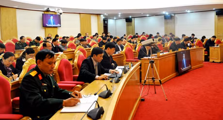 Quang cảnh hội nghị.