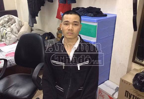 Đinh Văn Trung bị bắt tại nhà số 7, ngõ Nhà Chung
