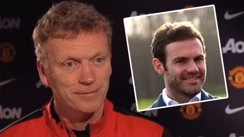 Moyes và Mata đều rất hài lòng sau khi vụ chuyển nhượng được hoàn tất