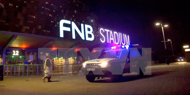 Sân vận động FNB ở Johannesburg (Nam Phi) nơi xảy ra vụ giẫm đạp ngày 29/7. (Nguồn: AFP/TTXVN)