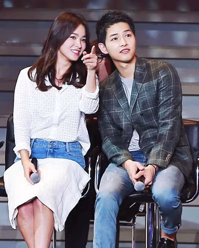 Song Joong Ki và Song Hye Kyo.