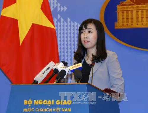 Người phát ngôn Bộ Ngoại giao Lê Thị Thu Hằng. Ảnh: Văn Điệp/TTXVN