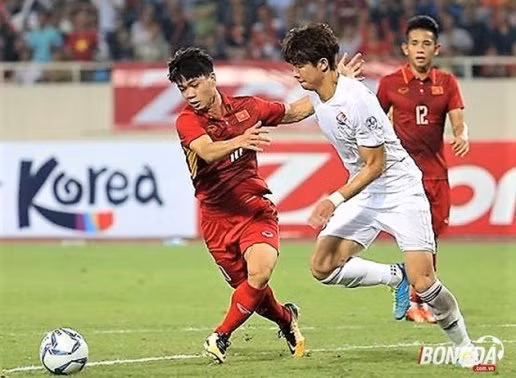  Công Phượng thi đấu khá ấn tượng trên hàng công U22 Việt Nam. Ảnh: Giang Nguyễn.