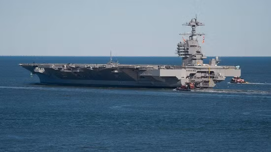 Siêu hàng không mẫu hạm USS Gerald R. Ford trị giá 13 tỷ USD