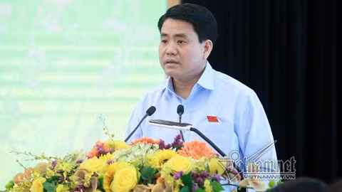Chủ tịch UBND TP Nguyễn Đức Chung. (Ảnh: Vietnamnet)