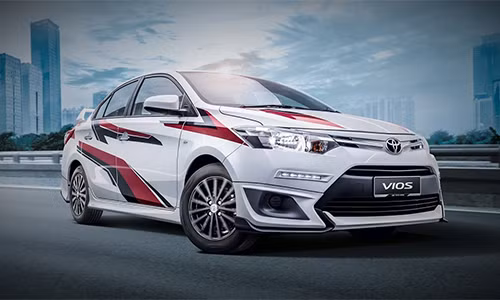 Vios Sports Edition bản thể thao đặc biệt dành riêng cho thị trường Malaysia.