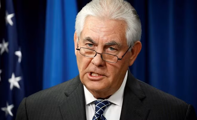 Ngoại trưởng Rex Tillerson, (Nguồn: NBC News)