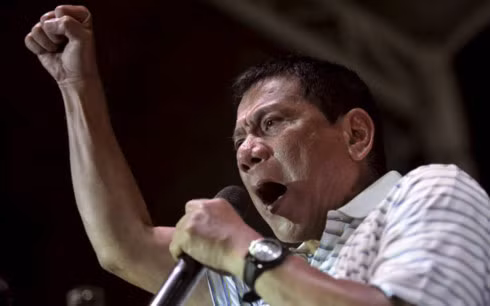 Ông Duterte. Ảnh: Japan Times.
