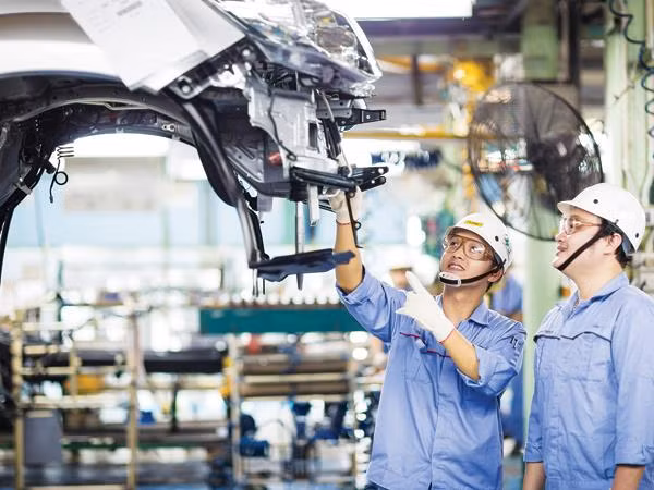 Chỉ số sản xuất toàn ngành công nghiệp tháng 7 tăng 8,1%.