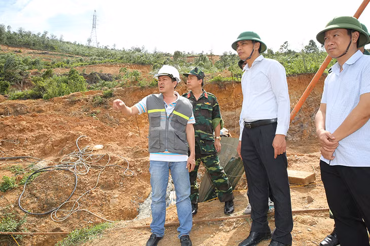 Kiểm tra tại Dự án Khu biệt thự đồi Thủy sản