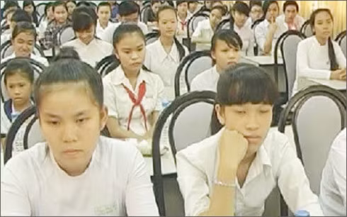 Học sinh tỉnh Bến Tre còn lơ là học môn Ngữ văn