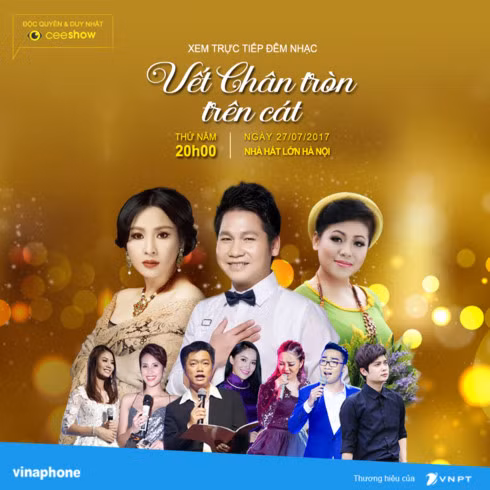 Các nghệ sĩ tham gia chương trình.