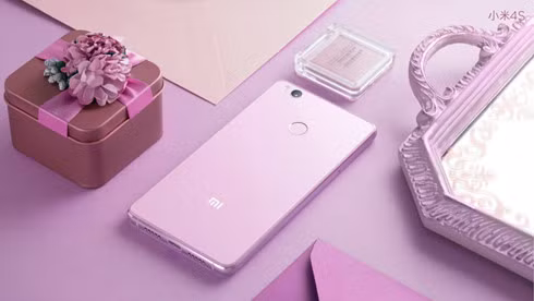  Phiên bản màu hồng tím của Mi 4s chắc chắn là lựa chọn hấp dẫn cho phái đẹp