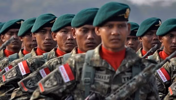 Binh sỹ quân đội Indonesia. (Nguồn: tempo.co)
