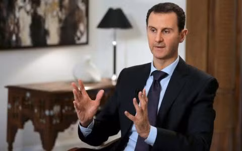Tổng thống Syria Bashar al-Assad. Ảnh AFP.