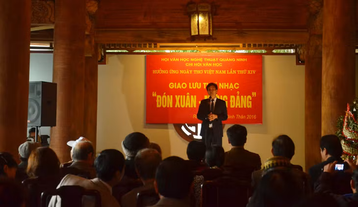 Quang cảnh buổi giao lưu.