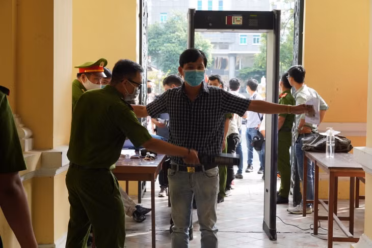An ninh tại tòa được siết chặt
