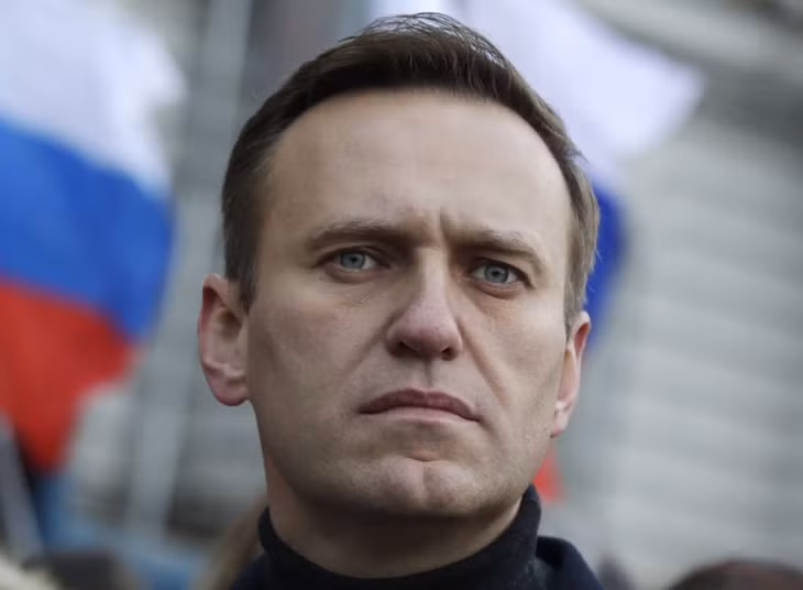 Chính trị gia đối lập Nga Alexei Navalny. Ảnh: AP.