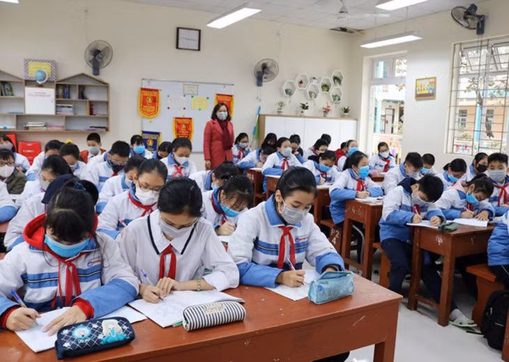 Sĩ số học sinh có chiều hướng ngày càng tăng bởi áp lực mật độ dân số. Ảnh minh họa