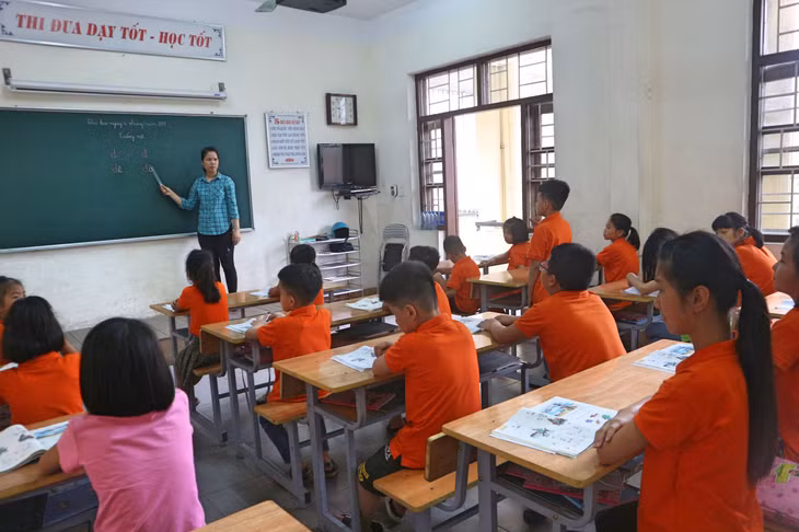 Lớp học dành cho trẻ có hoàn cảnh đặc biệt được tổ chức tại Cơ sở Bảo trợ và chăm sóc trẻ em có hoàn cảnh đặc biệt