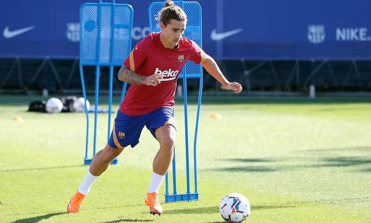 Griezman vẫn còn hợp đồng với Barca đến năm 2024. Ảnh: FCB
