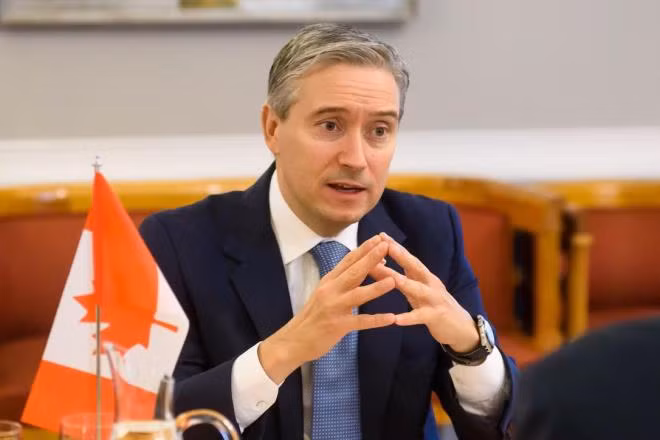 Ngoại trưởng Canada François-Philippe Champagne. (Ảnh: The Star)