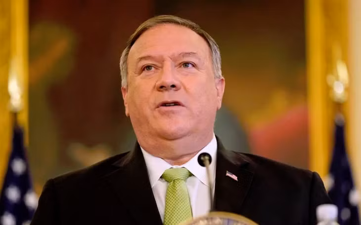 Ngoại trưởng Mỹ Pompeo. Ảnh: Vox.